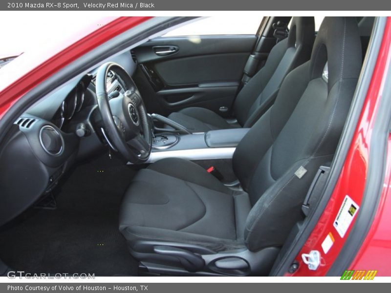 Front Seat of 2010 RX-8 Sport
