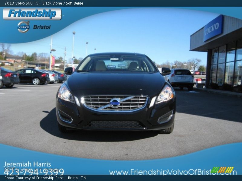 Black Stone / Soft Beige 2013 Volvo S60 T5