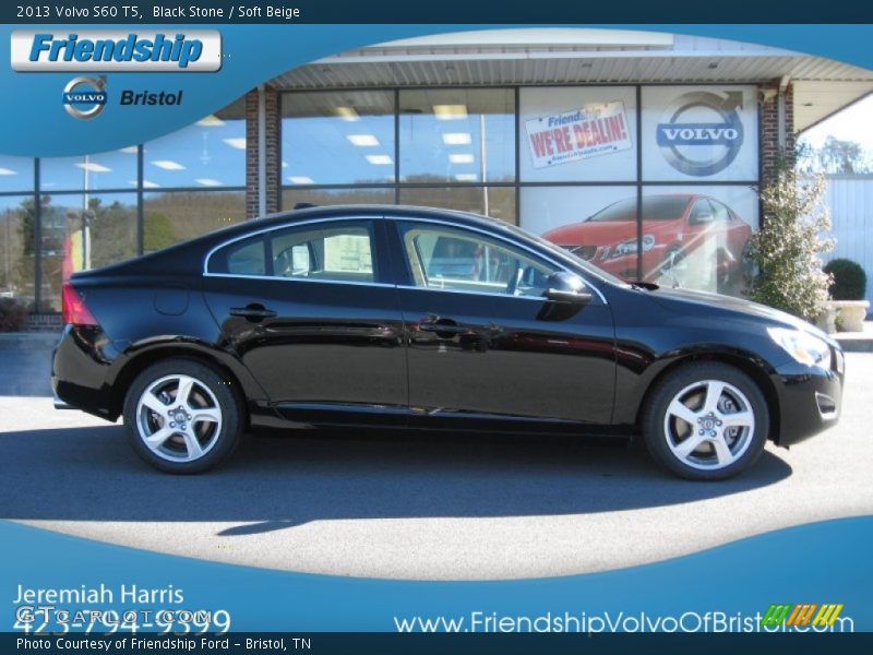 Black Stone / Soft Beige 2013 Volvo S60 T5