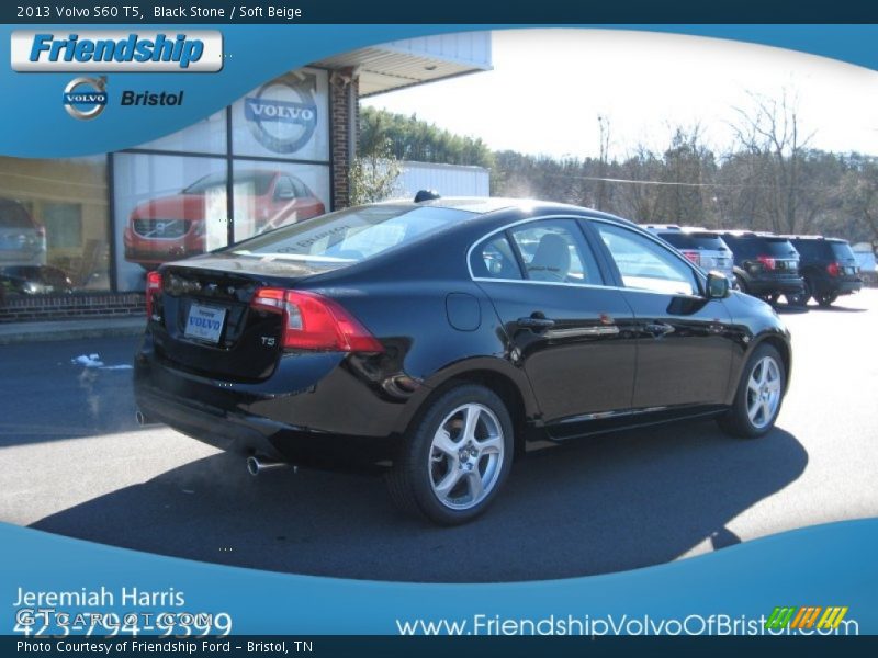 Black Stone / Soft Beige 2013 Volvo S60 T5