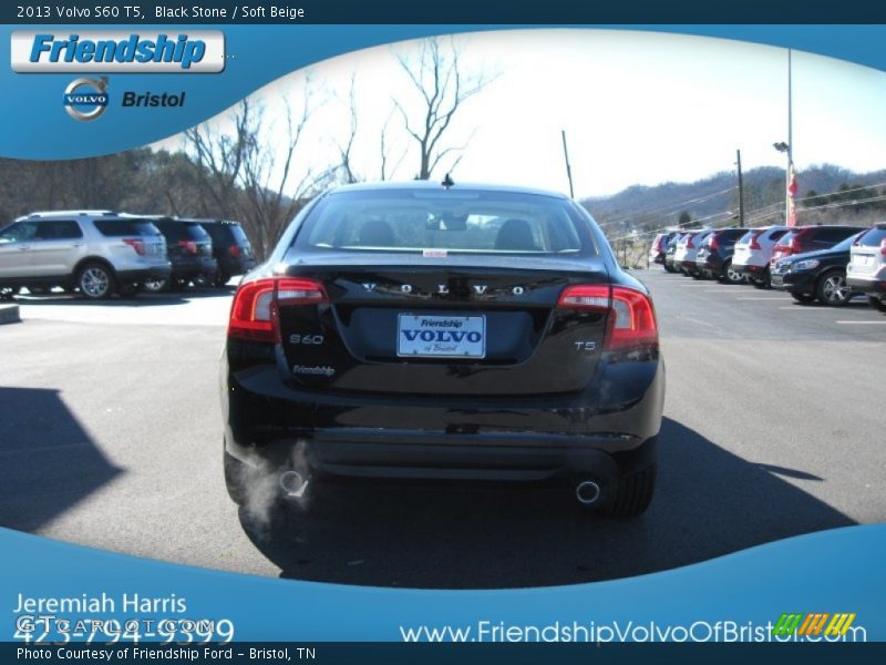 Black Stone / Soft Beige 2013 Volvo S60 T5