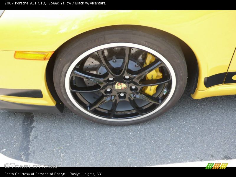 Speed Yellow / Black w/Alcantara 2007 Porsche 911 GT3