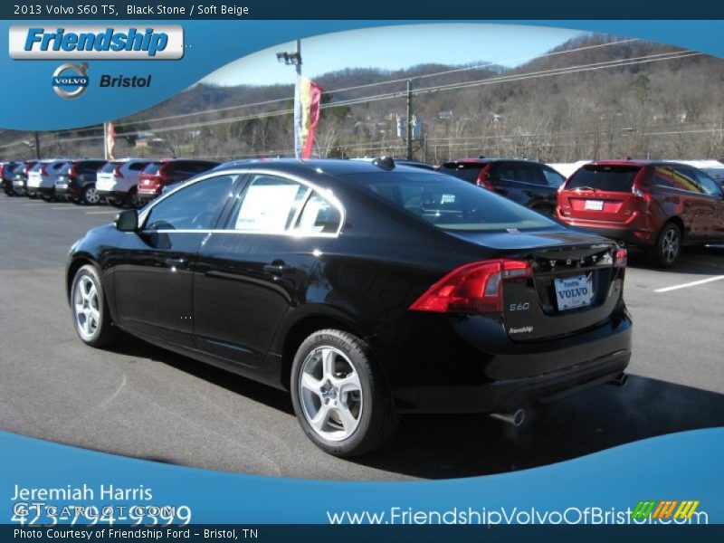 Black Stone / Soft Beige 2013 Volvo S60 T5