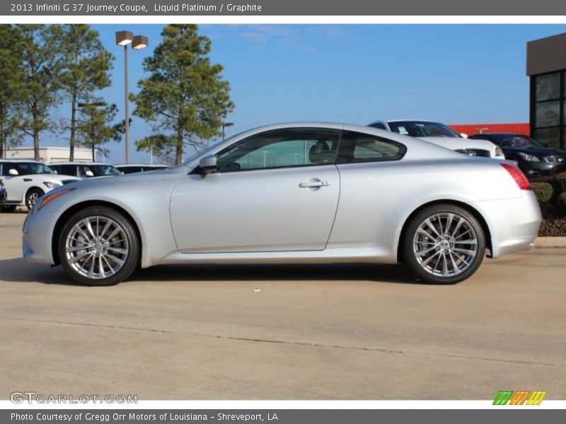  2013 G 37 Journey Coupe Liquid Platinum