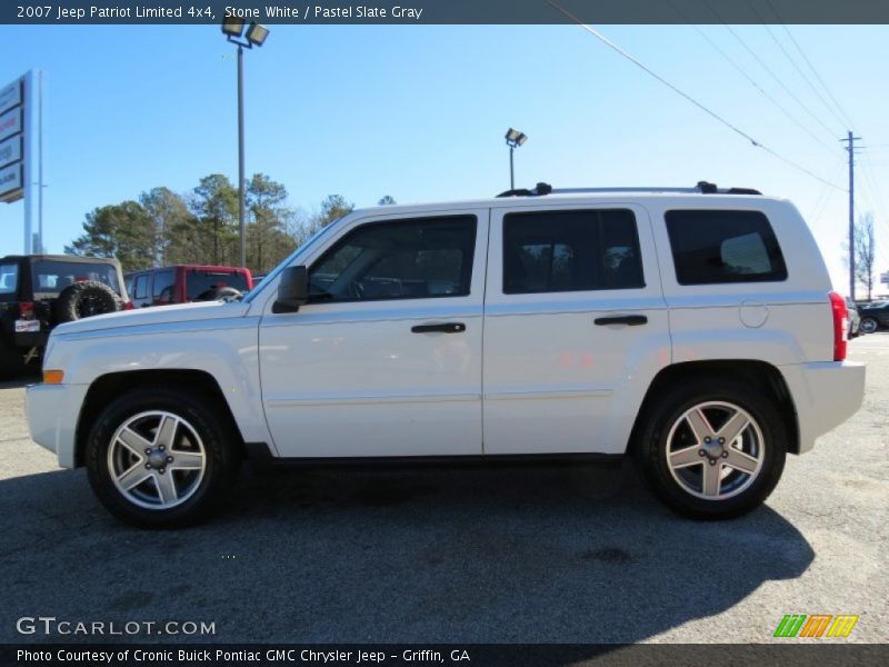 Stone White / Pastel Slate Gray 2007 Jeep Patriot Limited 4x4