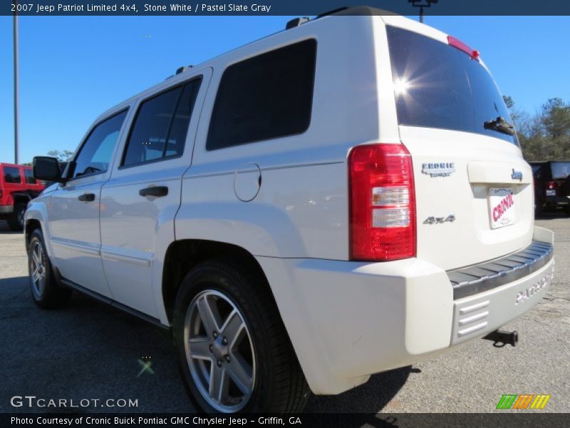 Stone White / Pastel Slate Gray 2007 Jeep Patriot Limited 4x4