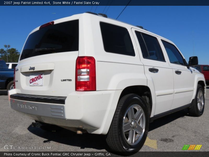 Stone White / Pastel Slate Gray 2007 Jeep Patriot Limited 4x4