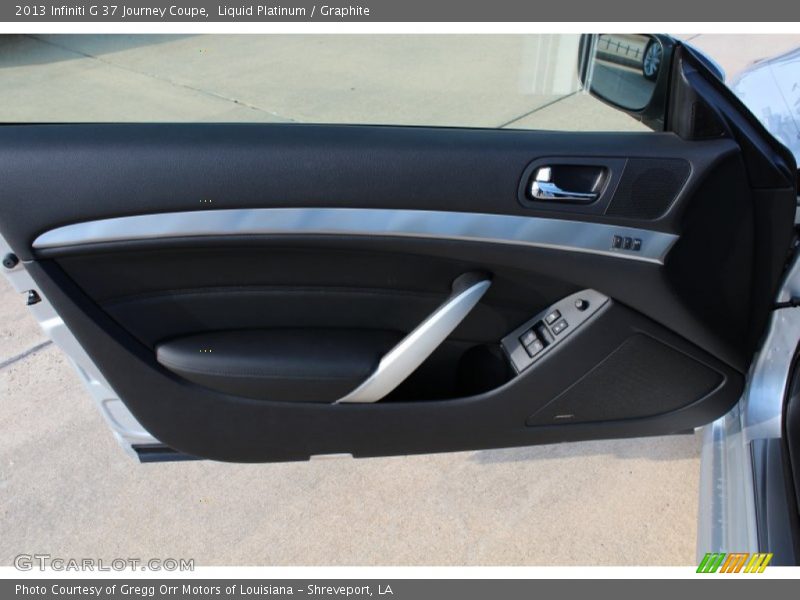 Liquid Platinum / Graphite 2013 Infiniti G 37 Journey Coupe