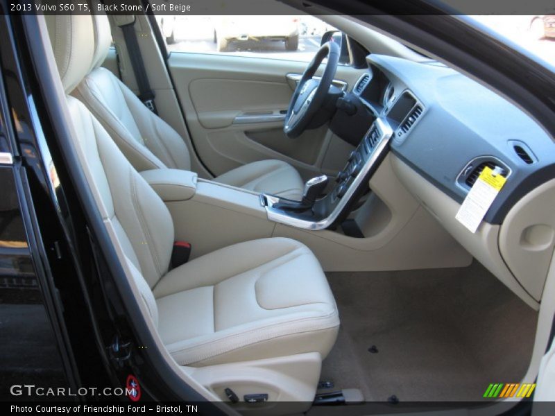 Black Stone / Soft Beige 2013 Volvo S60 T5