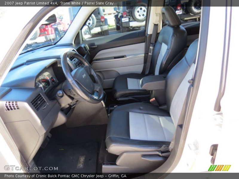 Stone White / Pastel Slate Gray 2007 Jeep Patriot Limited 4x4