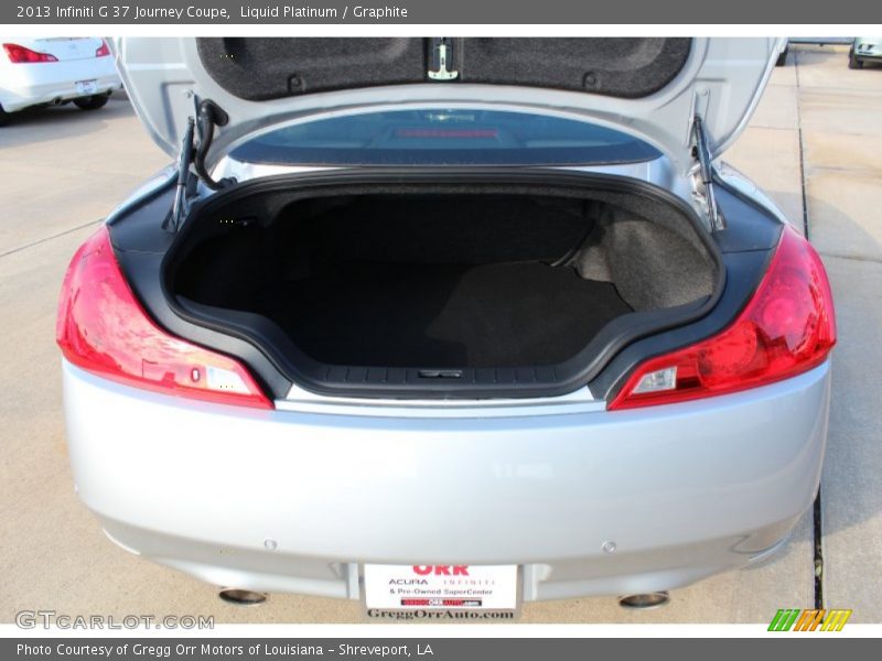 Liquid Platinum / Graphite 2013 Infiniti G 37 Journey Coupe