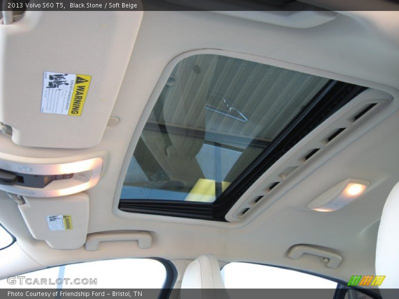 Black Stone / Soft Beige 2013 Volvo S60 T5