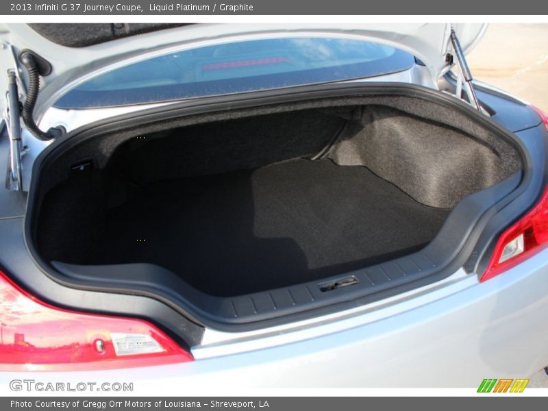  2013 G 37 Journey Coupe Trunk