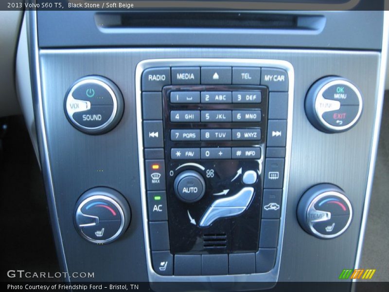 Black Stone / Soft Beige 2013 Volvo S60 T5