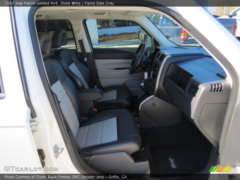 Stone White / Pastel Slate Gray 2007 Jeep Patriot Limited 4x4