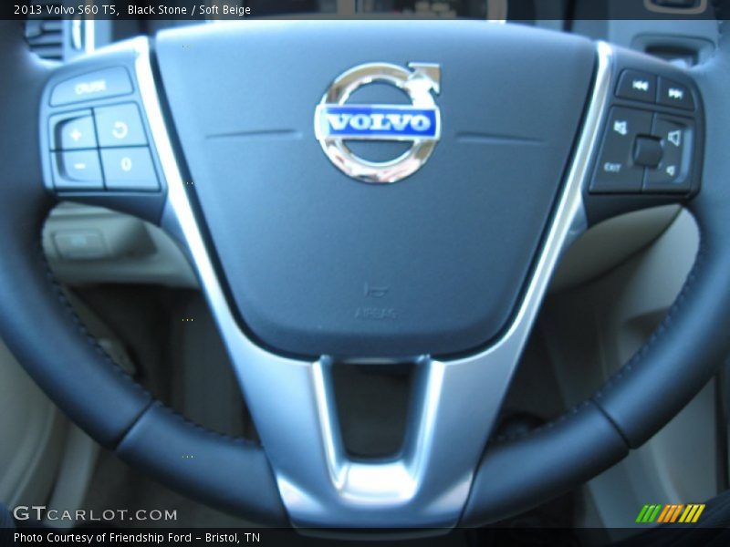 Black Stone / Soft Beige 2013 Volvo S60 T5