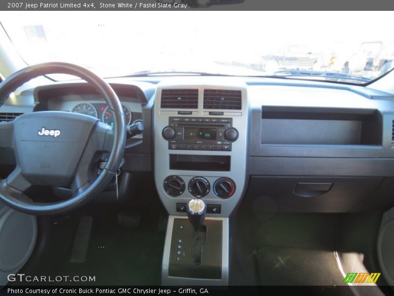Stone White / Pastel Slate Gray 2007 Jeep Patriot Limited 4x4