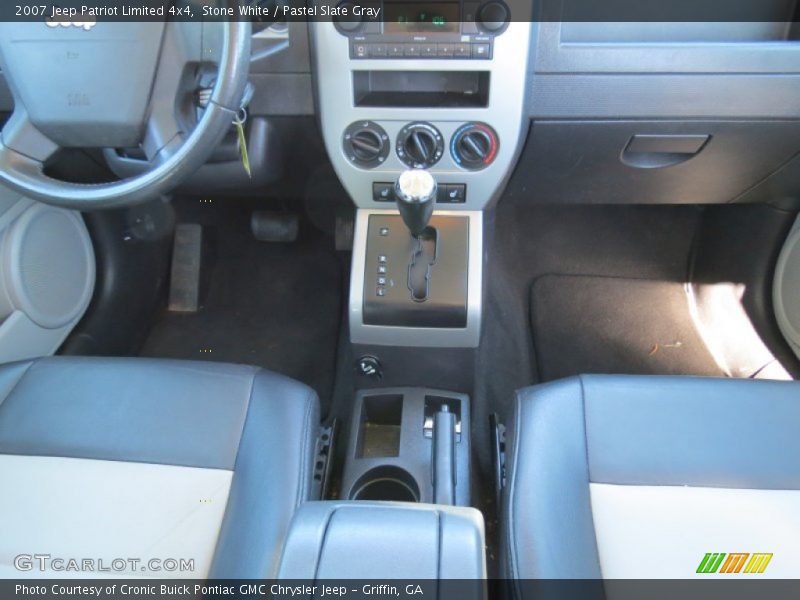 Stone White / Pastel Slate Gray 2007 Jeep Patriot Limited 4x4