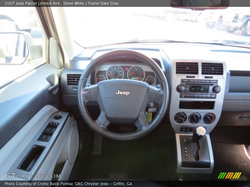 Stone White / Pastel Slate Gray 2007 Jeep Patriot Limited 4x4