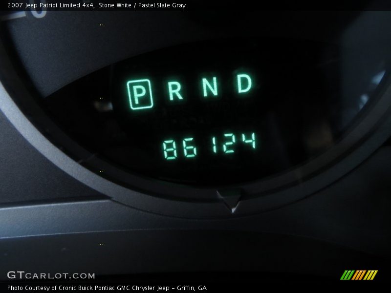 Stone White / Pastel Slate Gray 2007 Jeep Patriot Limited 4x4