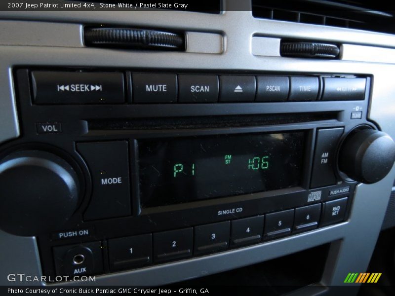Stone White / Pastel Slate Gray 2007 Jeep Patriot Limited 4x4
