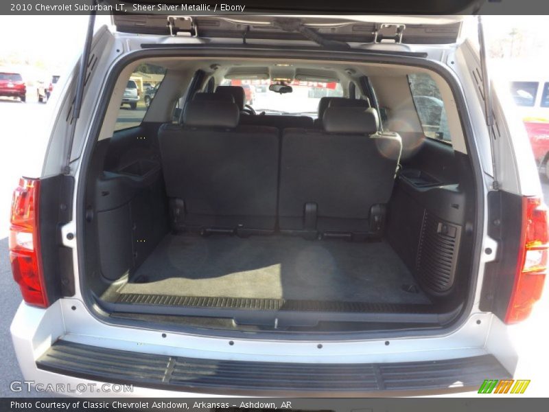Sheer Silver Metallic / Ebony 2010 Chevrolet Suburban LT