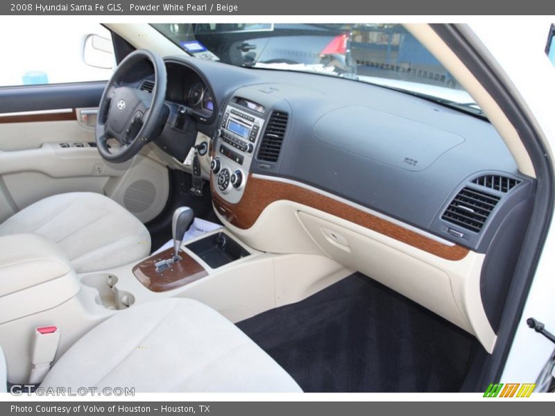 Dashboard of 2008 Santa Fe GLS