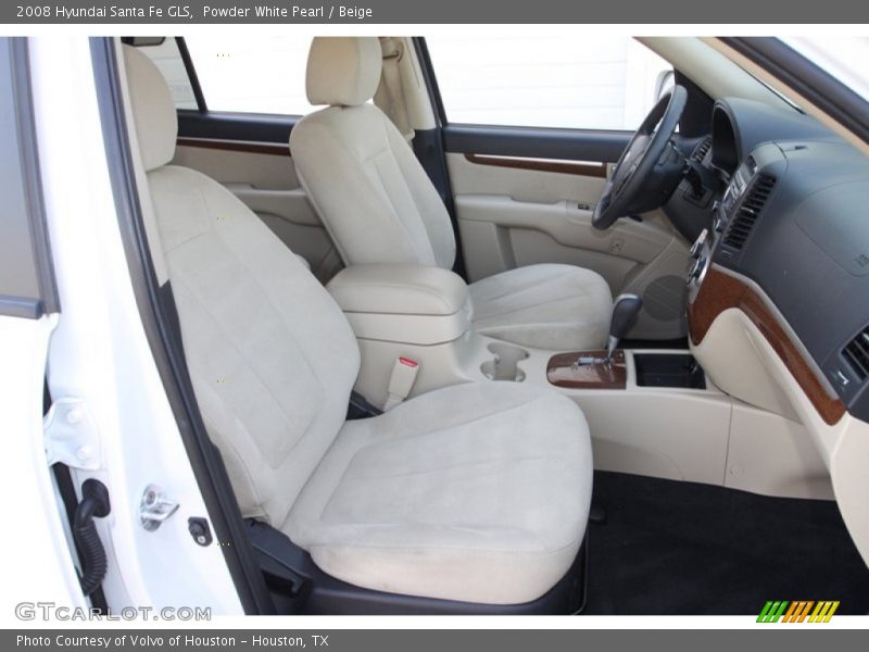 Front Seat of 2008 Santa Fe GLS
