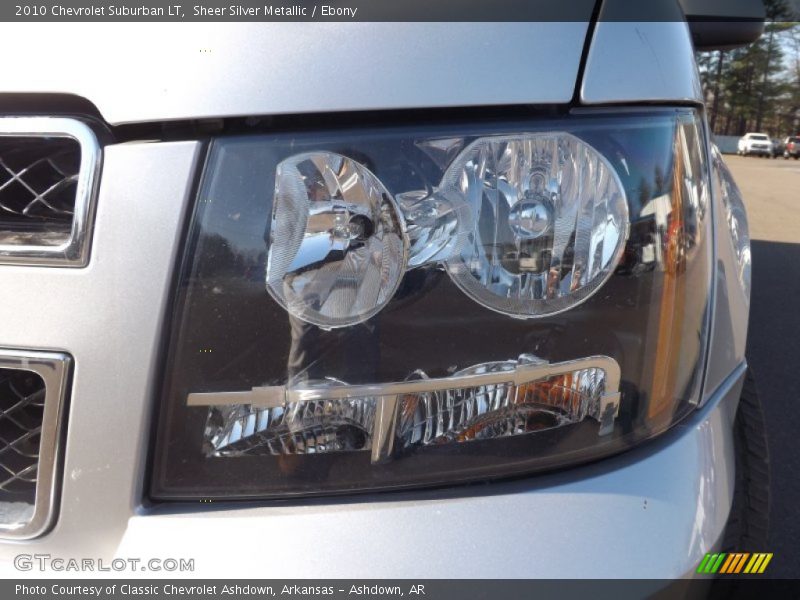 Sheer Silver Metallic / Ebony 2010 Chevrolet Suburban LT