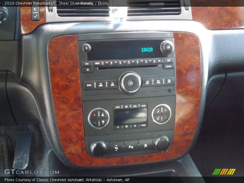 Sheer Silver Metallic / Ebony 2010 Chevrolet Suburban LT