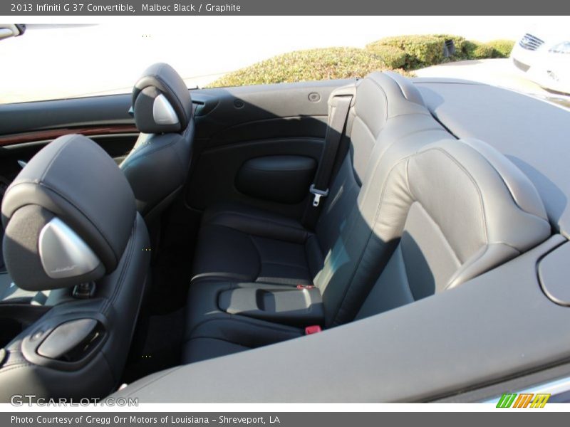 Malbec Black / Graphite 2013 Infiniti G 37 Convertible