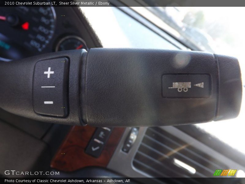 Sheer Silver Metallic / Ebony 2010 Chevrolet Suburban LT