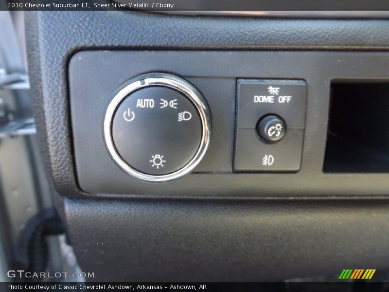 Sheer Silver Metallic / Ebony 2010 Chevrolet Suburban LT