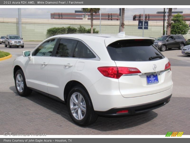 White Diamond Pearl / Parchment 2013 Acura RDX AWD