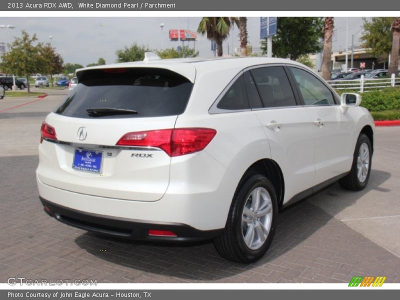 White Diamond Pearl / Parchment 2013 Acura RDX AWD