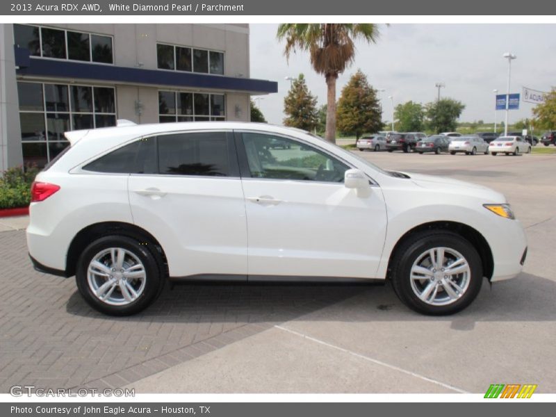 White Diamond Pearl / Parchment 2013 Acura RDX AWD