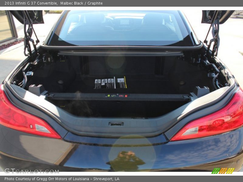  2013 G 37 Convertible Trunk