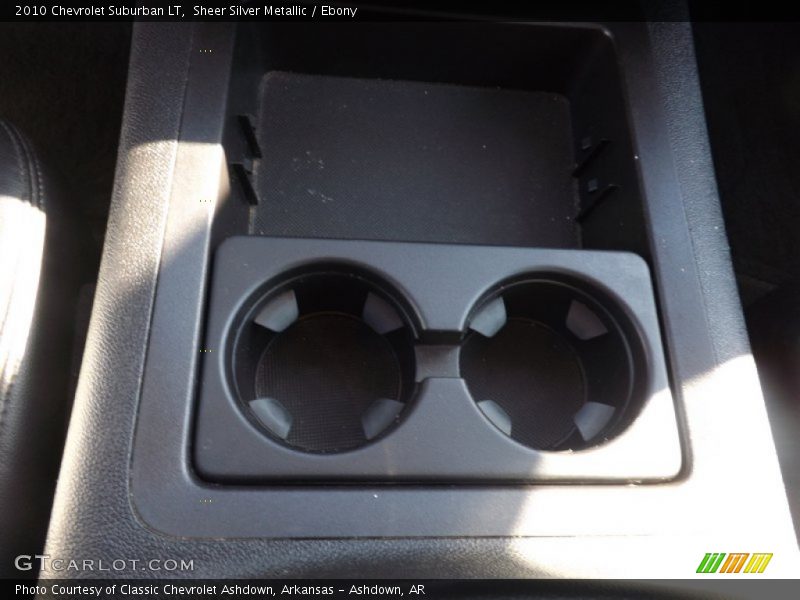 Sheer Silver Metallic / Ebony 2010 Chevrolet Suburban LT