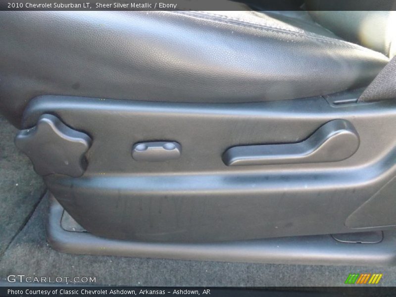 Sheer Silver Metallic / Ebony 2010 Chevrolet Suburban LT