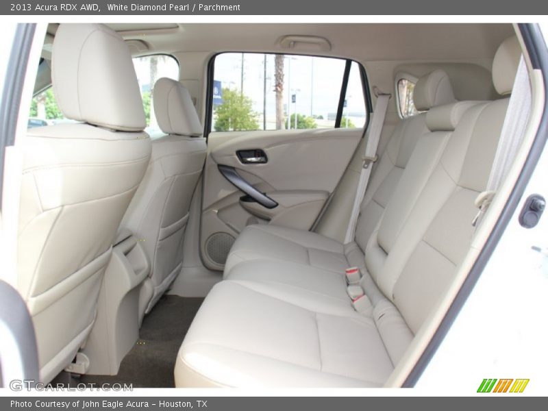 White Diamond Pearl / Parchment 2013 Acura RDX AWD