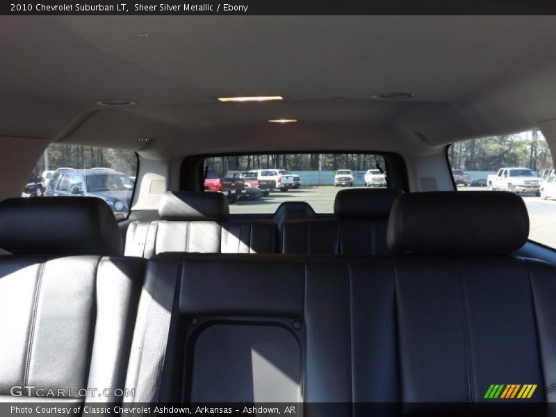 Sheer Silver Metallic / Ebony 2010 Chevrolet Suburban LT