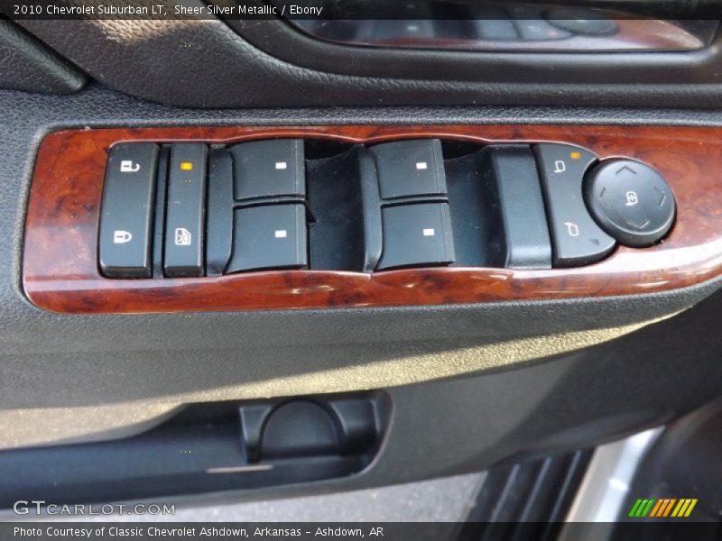 Sheer Silver Metallic / Ebony 2010 Chevrolet Suburban LT