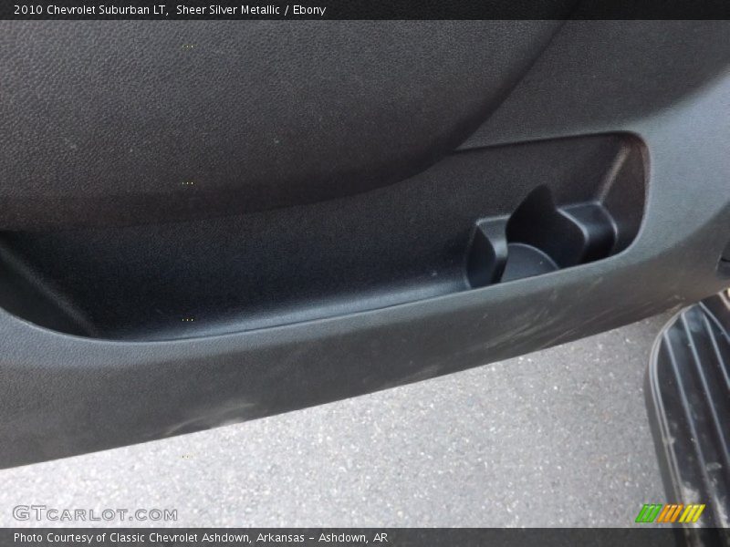 Sheer Silver Metallic / Ebony 2010 Chevrolet Suburban LT