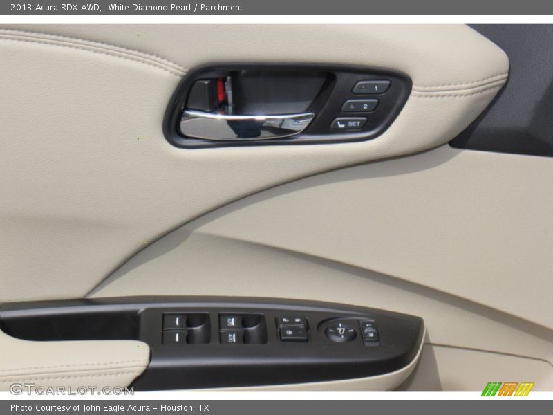 White Diamond Pearl / Parchment 2013 Acura RDX AWD
