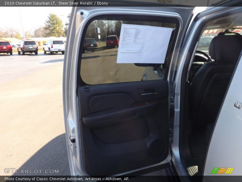 Sheer Silver Metallic / Ebony 2010 Chevrolet Suburban LT