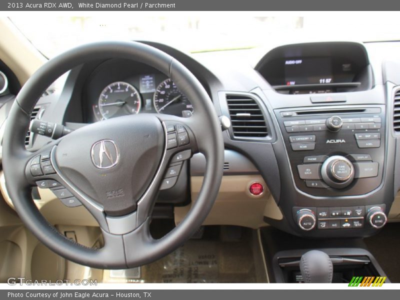 Dashboard of 2013 RDX AWD