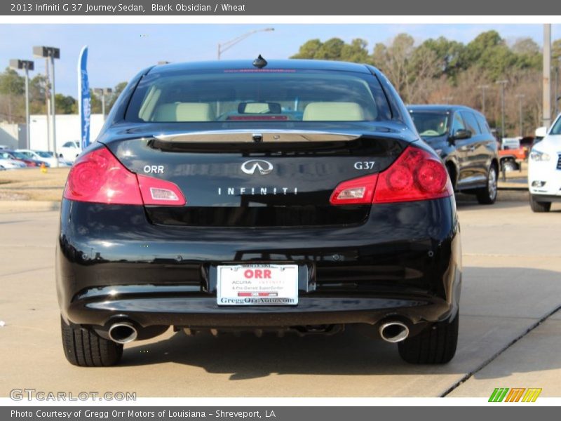 Black Obsidian / Wheat 2013 Infiniti G 37 Journey Sedan