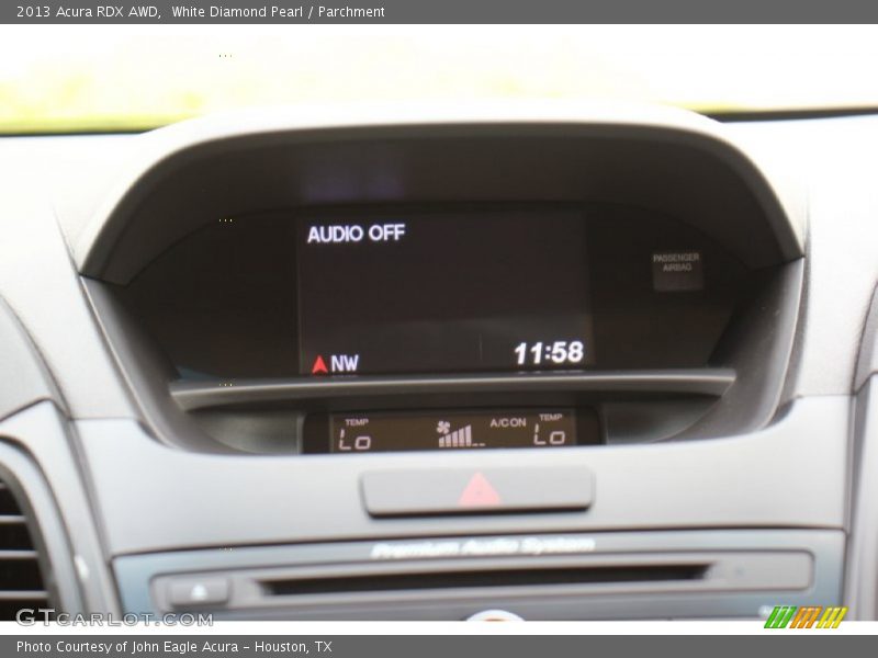 White Diamond Pearl / Parchment 2013 Acura RDX AWD