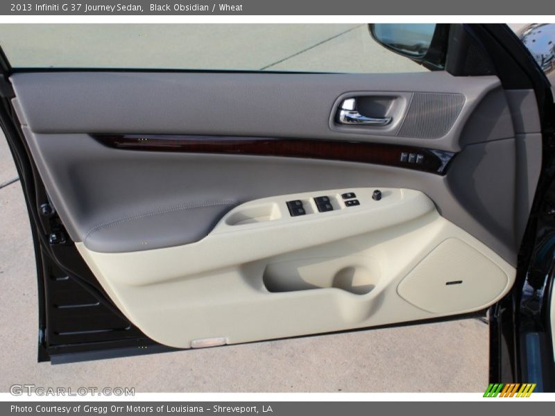 Black Obsidian / Wheat 2013 Infiniti G 37 Journey Sedan