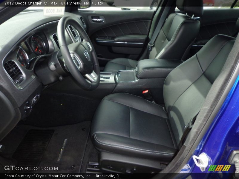 Front Seat of 2012 Charger R/T Max